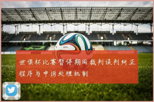 世俱杯比赛暂停期间裁判误判纠正程序与申诉处理机制